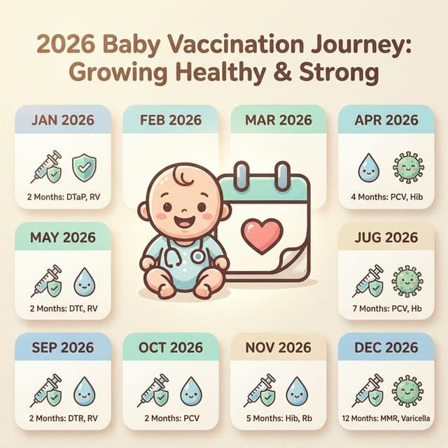 Calendrier vaccinal 2026 : Tout savoir pour protéger bébé